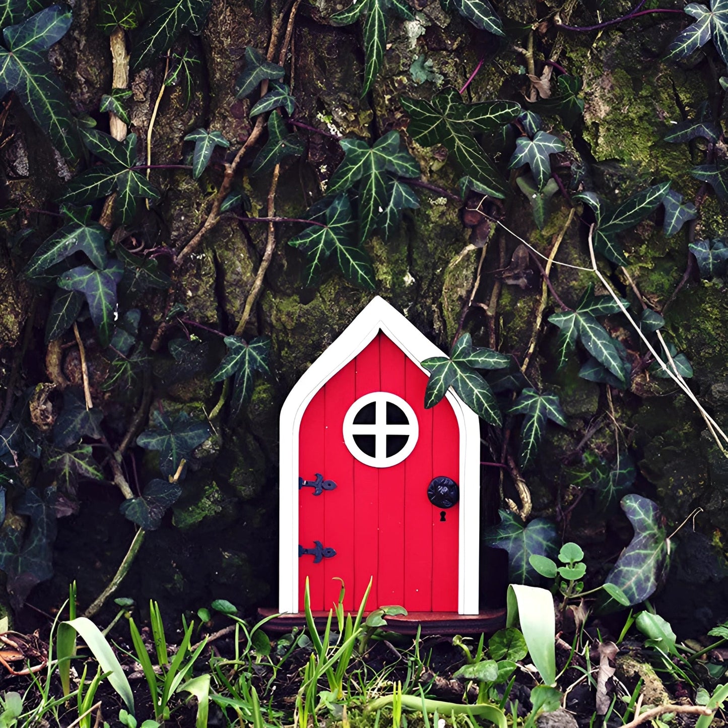 Charming Whimsical Fairy Garden Tree Door