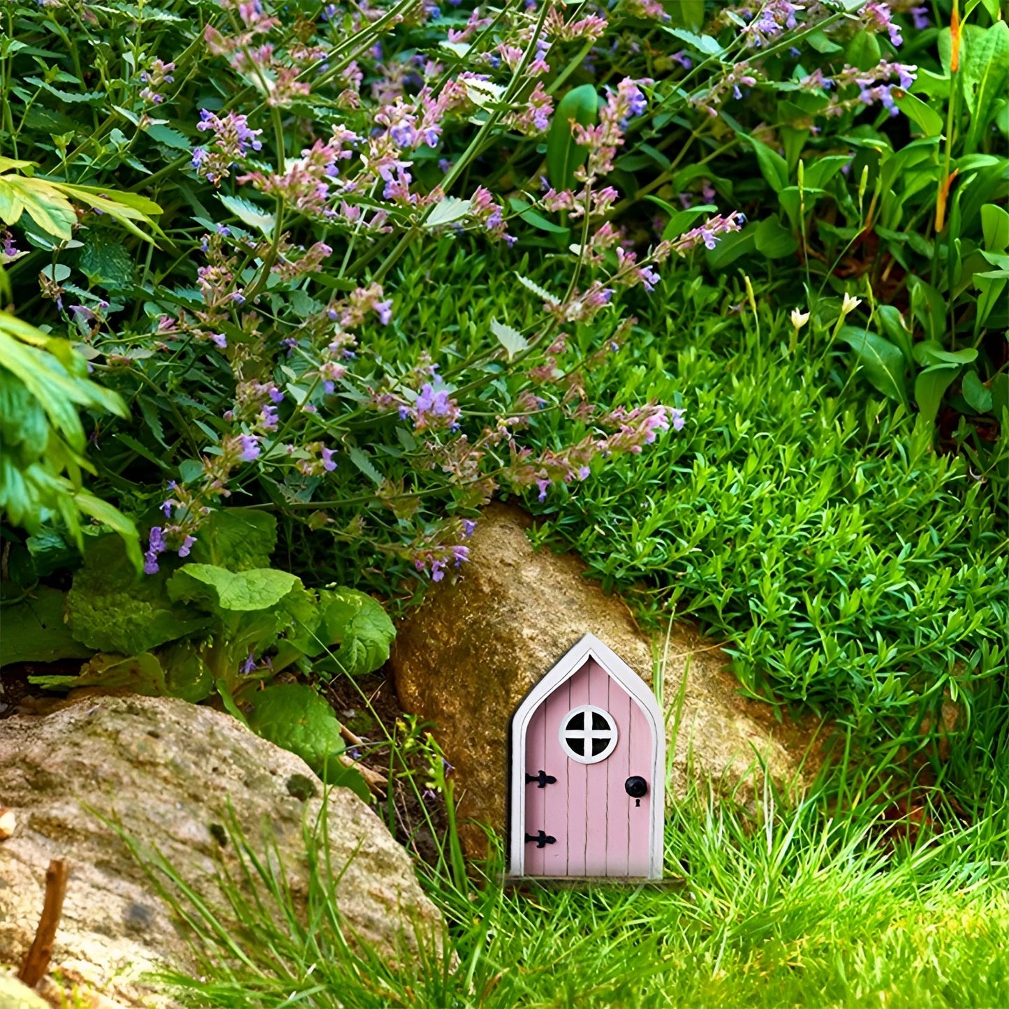 Charming Whimsical Fairy Garden Tree Door