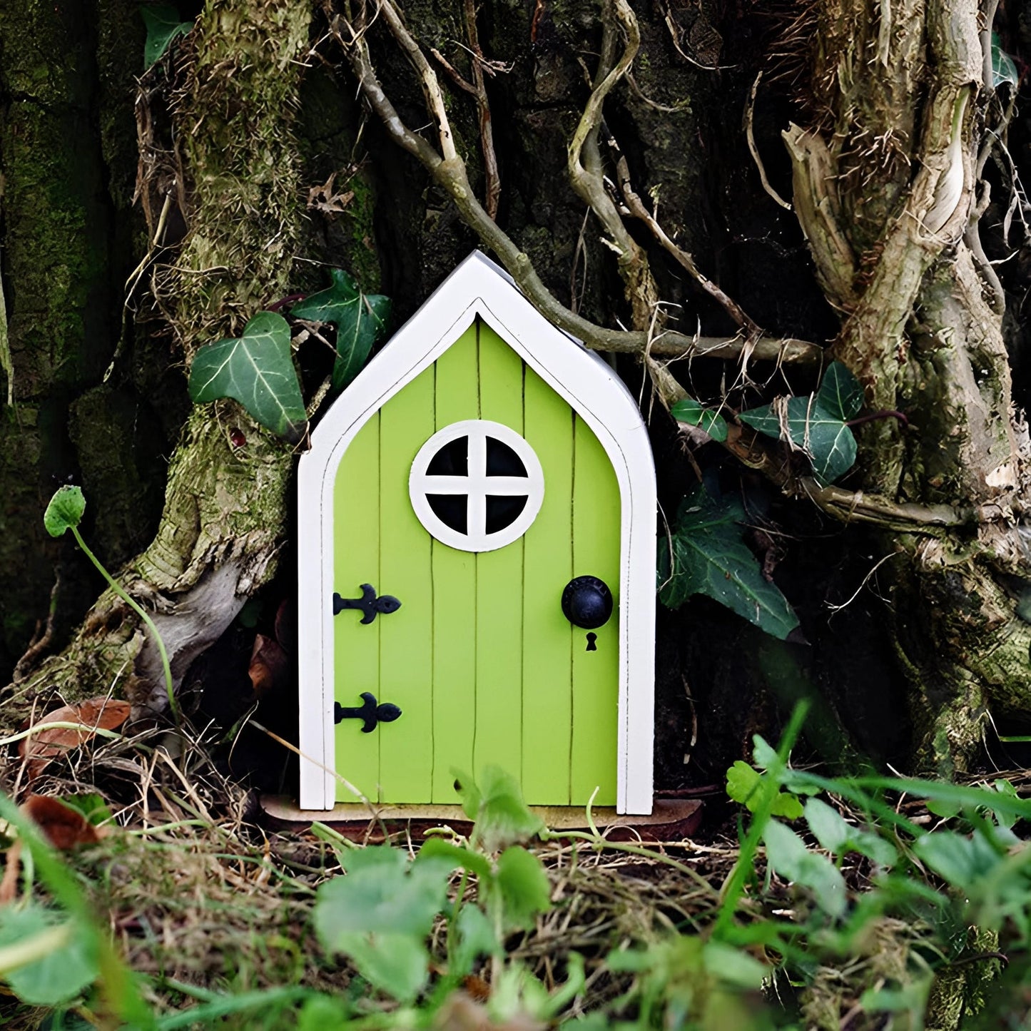 Charming Whimsical Fairy Garden Tree Door