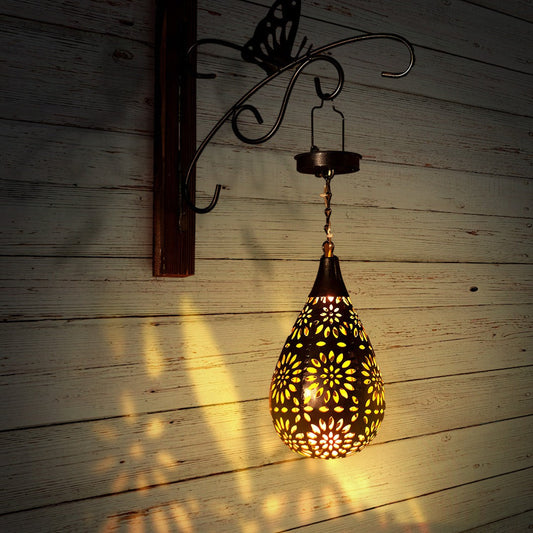 LED Solar Cordless Outdoor Hanging Lamp