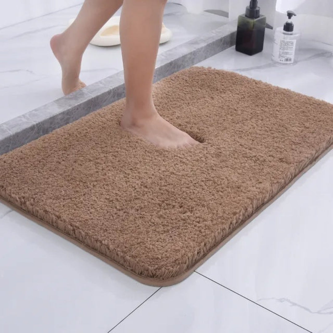 SoftNest | Fluffy Washable Bathroom Rug